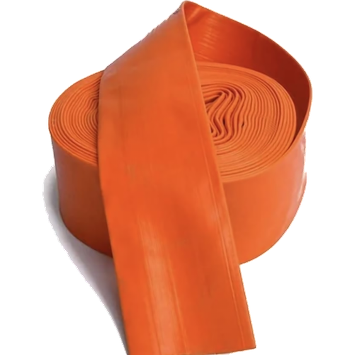 Orange Layflat Hose 80mm 50m